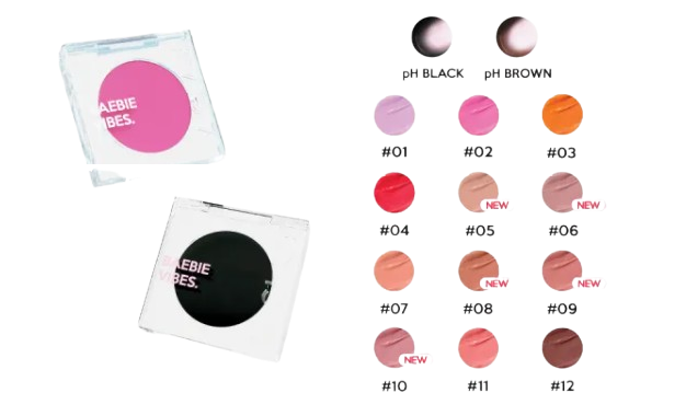 กลุ่มบลัชหรือ Lip & Cheek เลือก La Glace PH Blush / Baebie / Brattitude
