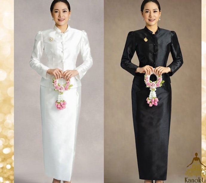 เลือกสีชุดไทยจิตรลดาสำหรับใส่ในโอกาสที่เหมาะสม
