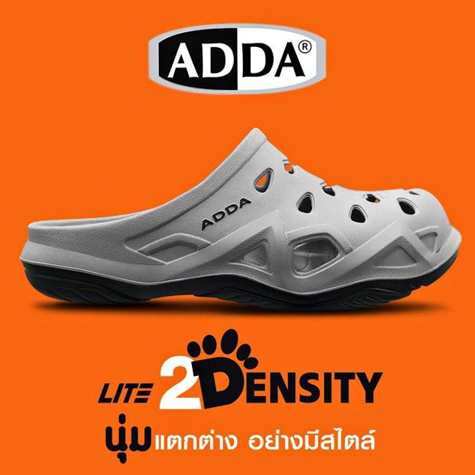 เลือกรองเท้าแตะ ADDA รุ่นที่ใช้นวัตกรรม 2Density เพื่อสุขภาพเท้าที่ดี