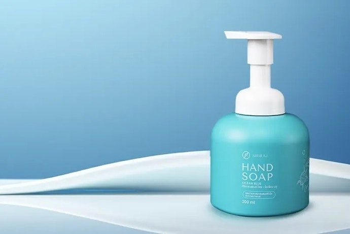 ศิริราช แฮนด์ โซพ สบู่ล้างมือเนื้อโฟม (โอเชียน บลู) (Siriraj Hand Soap)