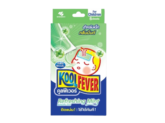 เลือกแผ่นแปะลดไข้ที่มีคุณสมบัติเสริม เช่น กลิ่นหอม เทคโนโลยีรักษาความเย็น