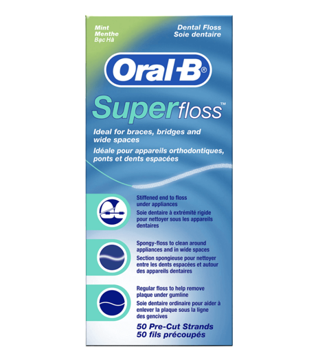 ไหมขัดฟันแบบมีเข็มร้อยไหมสำเร็จ (Pre-threaded Floss)