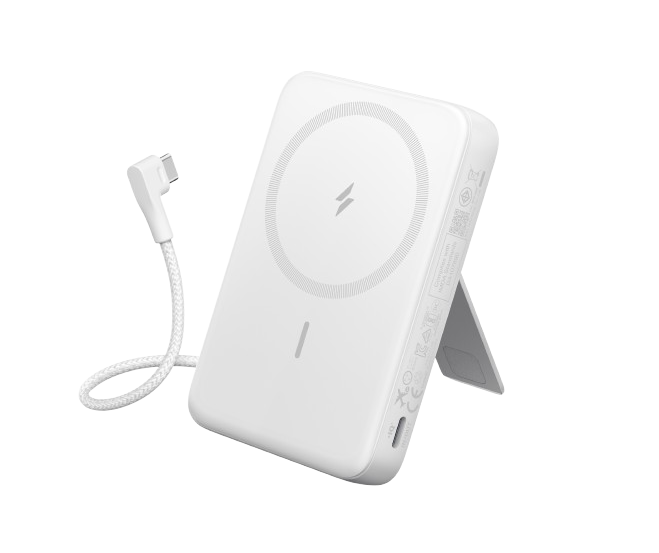Powerbank Magsafe แบบมีสายในตัว : เหมาะกับการชาร์จอุปกรณ์ที่หลากหลาย