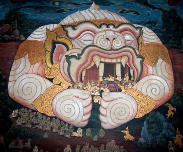 สีฝุ่นสำหรับจิตรกรรมฝาผนัง