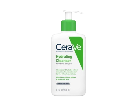 Cerave Hydrating Facial Cleanser เหมาะกับผู้ที่มีผิวแห้งหรือผิวธรรมดา