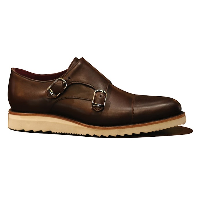 รองเท้าหนังผู้ชายทรง Monk Strap