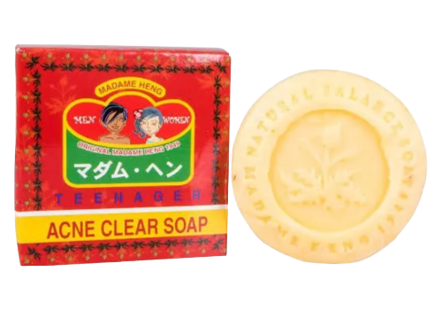 สำหรับผู้ที่มีปัญหาสิวหรือผิวมัน เลือกสบู่มาดามเฮง สูตรสิว Acne Clear Soap