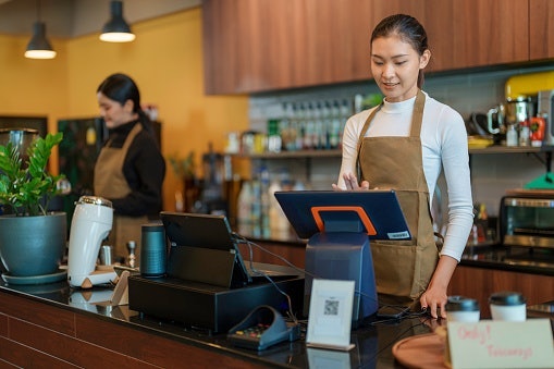 เครื่อง POS ตั้งโต๊ะ : เหมาะกับร้านค้าขนาดใหญ่