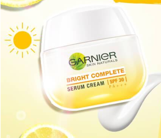 คนที่มีปัญหาจุดด่างดำ เลือกครีมการ์นิเย่สีเหลือง (Garnier Bright Complete)