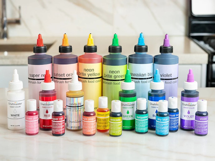 สีผสมอาหารสังเคราะห์ : เหมาะกับคนที่ต้องการสีสด คงทนยาวนาน
