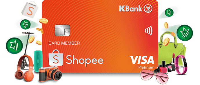 สำหรับซื้อของออนไลน์ในประเทศ เลือกบัตรเครดิตที่เข้าร่วมกับแพลตฟอร์ม/ออนไลน์ทั่วไป