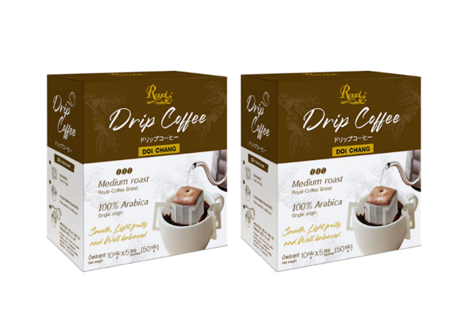 กาแฟดริปแบบซองแบบคั่วกลาง (Medium Roast) สำหรับผู้ที่ต้องการกาแฟดื่มง่าย