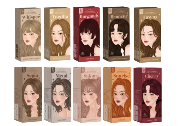 สำหรับเน้นเปลี่ยนสีผมแฟชั่น เลือกสีย้อมผมกึ่งถาวร/สูตรทรีตเมนต์บำรุง