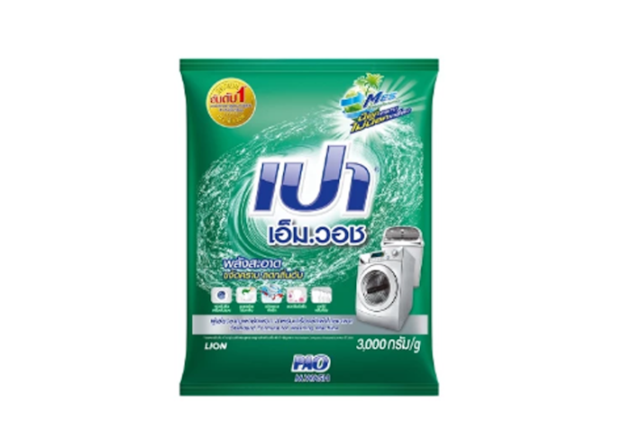 ผงซักฟอกสำหรับเครื่องซักผ้าฝาหน้า เลือกสูตรที่มีฟองน้อยเพื่อผ้าที่สะอาด