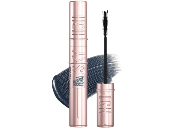 สำหรับเน้นเพิ่มความยาว เลือก Maybelline Sky High Mascara