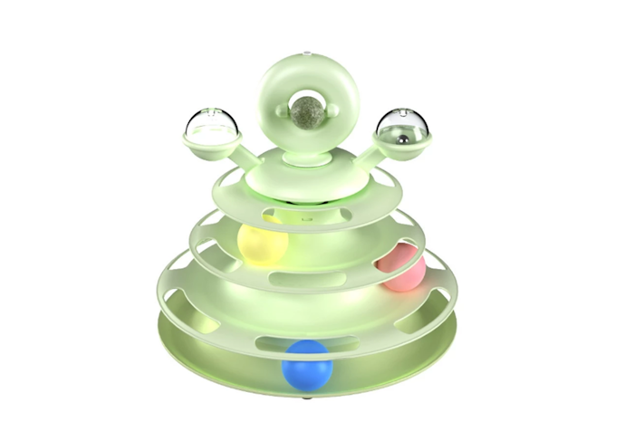 ของเล่นฝึกสมองและ Puzzle Toy สำหรับฝึกพฤติกรรมการสังเกตของแมวที่เลี้ยง