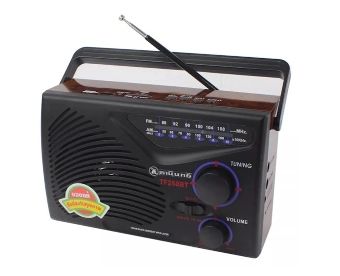 วิทยุธานินทร์ รุ่น TF-268BT : เหมาะกับคนที่ต้องการฟังก์ชันทันสมัย