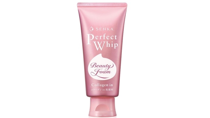 ผิวแห้ง เหมาะกับโฟมล้างหน้าเซนกะสีชมพู (Perfect Whip Collagen In)