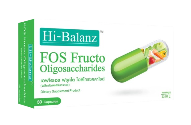 สำหรับผู้ที่มีอาการท้องอืดง่าย เลือกพรีไบโอติกชนิด FOS (Fructooligosaccharides)