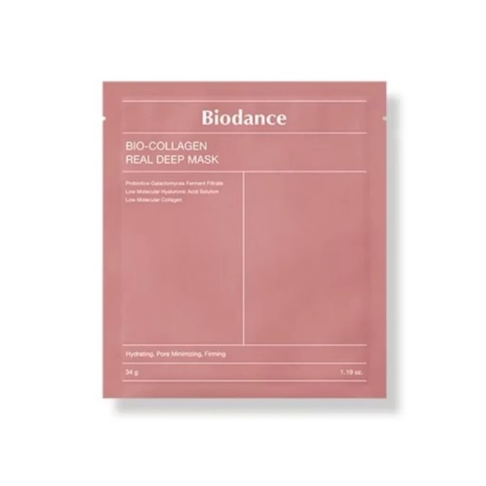 Biodance Bio-Collagen Real Deep Mask (สีชมพู) เหมาะสำหรับฟื้นฟูผิวให้ดูฟูเด้ง