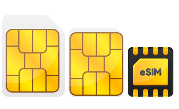 eSIM : ไม่ต้องถอดถาดซิม เหมาะกับคนที่ต้องการความสะดวก