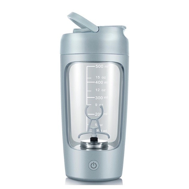 ชงเครื่องดื่มชนิดผงหรือทำเครื่องดื่ม Detox เลือกแก้วปั่นพกพาใบมีดพลาสติก