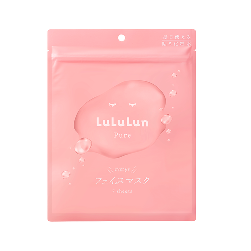 มาส์ก LuLuLun สูตรเพิ่มความชุ่มชื้นและฟื้นฟูสภาพผิว