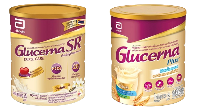 สำหรับผู้ป่วยเบาหวาน เลือกเอนชัวร์สูตร Glucerna SR และ Glucerna Plus