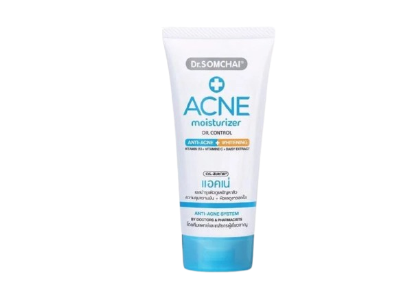 สำหรับผิวมันเป็นสิวง่าย เลือกมอยเจอร์ไรเซอร์ที่มี Salicylic Acid หรือ Niacinamide