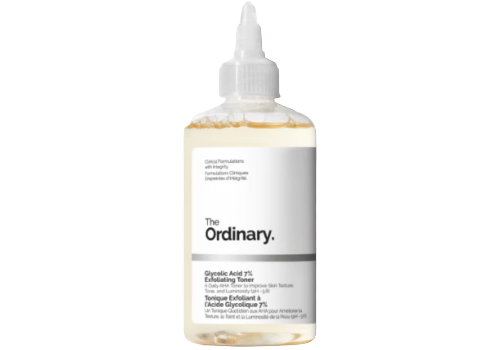 สำหรับลดเลือนจุดด่างดำ ใต้ตาดำ เลือกโทนเนอร์ Glycolic Acid 7% Exfoliating Toner
