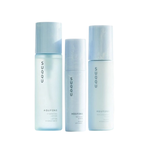Suqqu Aqufons Series สกินแคร์สำหรับบำรุงผิวให้ชุ่มชื้นและกระจ่างใส