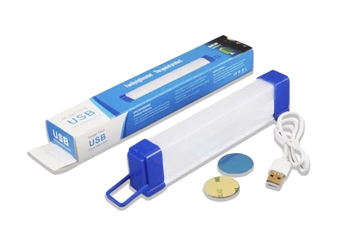 หลอดไฟ USB แบบชาร์จได้ สำหรับให้แสงสว่างภายในบ้านหรือบนโต๊ะทำงาน