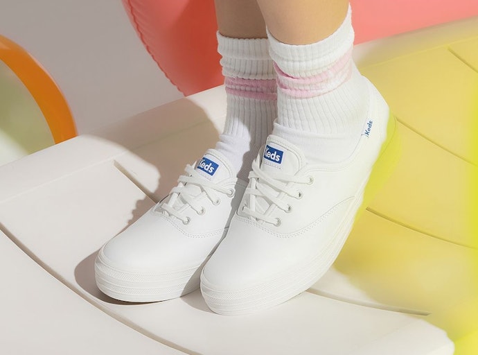 รองเท้าผ้าใบผูกเชือก แนะนำรุ่น Champion Core, Jump Kick Rib Knit Collar และ Kickstart