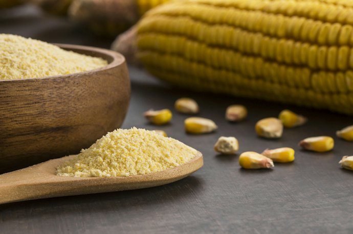 แป้งข้าวโพดบดหยาบ (Corn Meal)
