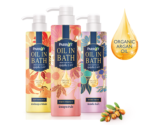 Parrot Oil In Bath