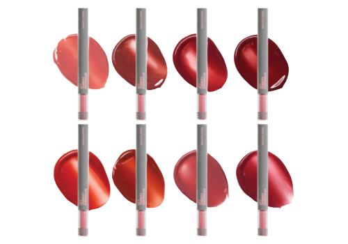 สำหรับสีติดทน เลือกลิปสเตนและทินท์ เช่น ลิป Blandy Tracie Lip/Spinning Lubric Lip