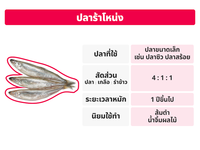 เลือกปลาร้าโหน่ง กลิ่นแรง เหมาะกับทำส้มตำ อาหารรสจัด