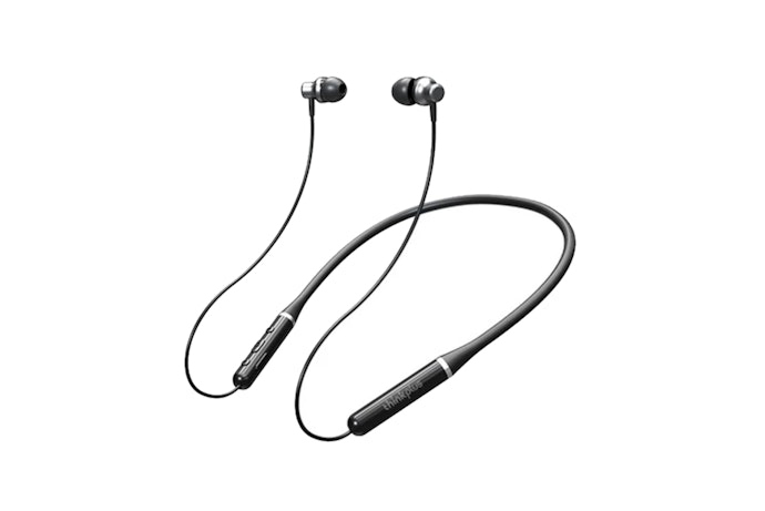 หูฟังแบบเนคแบรนด์ (Neckband) สำหรับนำมาใช้ฟังเพลงระหว่างออกกำลังกายหรือทำกิจกรรมที่เคลื่อนไหวตลอดเวลา